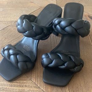 H&M Braided Heels size 8